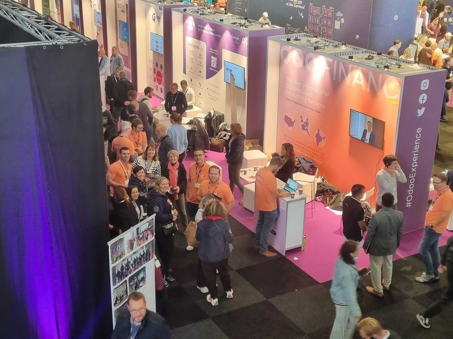 Il team doo.FINANCE all'Odoo Experience 2024